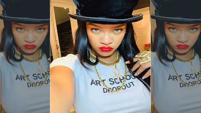 Rihanna Is Spring Ready In Her Lacy Vintage Lingerie - Oh My God