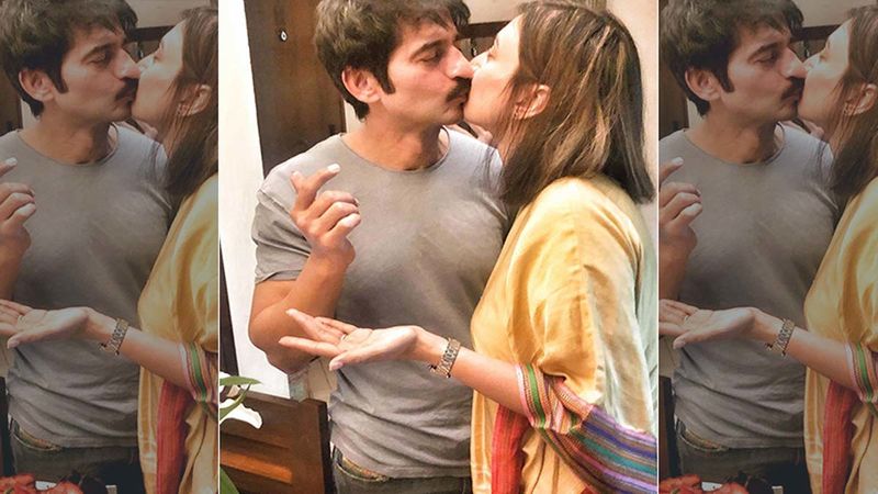 Hiten Tejwani Lip Locks With His Wifey On His Birthday; Calls Himself A Frog Before The Kiss