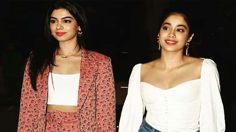 Khushi Kapoor Buries Herself In A Hoodie As Janhvi Kapoor Pesters Her Asking How 'POSITIVE' She's Feeling