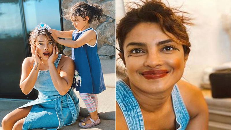 Priyanka Chopra's Little Niece Turns Her Into A Met Gala Princess With Befitting OTT Makeup