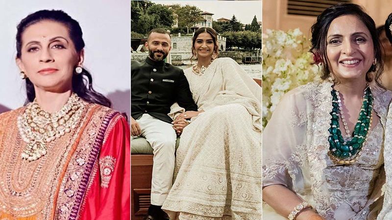 Sonam Kapoor-Anand Ahuja Wedding Anniversary: Mothers Sunita Kapoor And Priya Ahuja Celebrate Virtually; Shower Love On Their 'Bachchas'