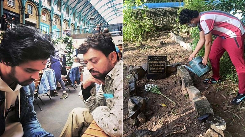 Babil Addresses Fans' Disappointment Over 'Poorly Maintained' Grave Of Irrfan Khan By Sharing Pictures; Says, 'Baba Liked It Wild'
