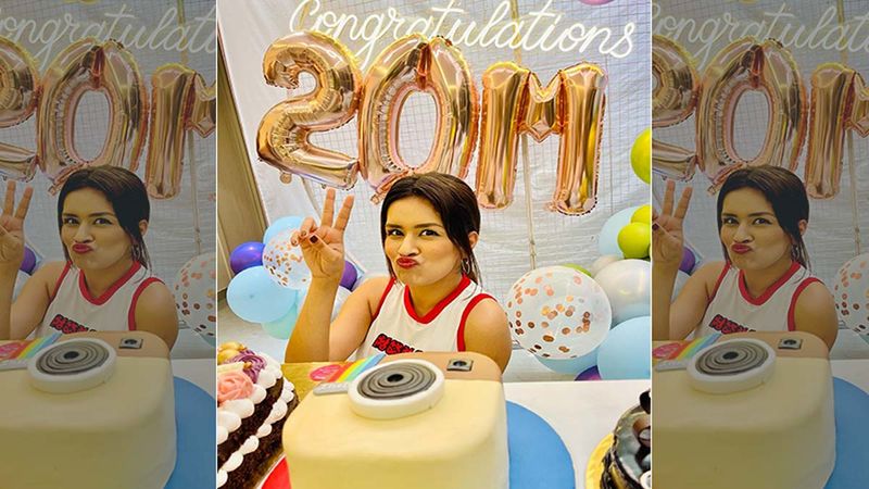 Aladdin Fame Actress Avneet Kaur Touches 20 Million Mark On Instagram, Friends Host A Surprise Party; Sunil Grover, Neha Kakkar Pen Congratulatory Messages