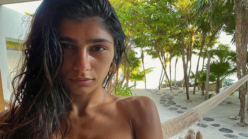 Former Porn Star Mia Khalifa Sizzles In A Bikini As She Soaks In The Sun, Fiancé Robert Sandberg Drops Love On Her Insta Feed