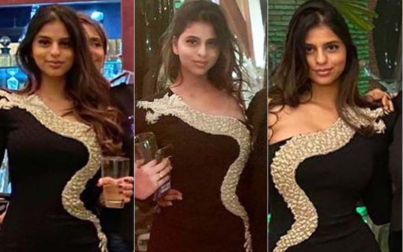 Cost Of Suhana Khan’s NYE Little Black Dress Will Make Your Jaws Drop To The Ground Floor Of Your Building