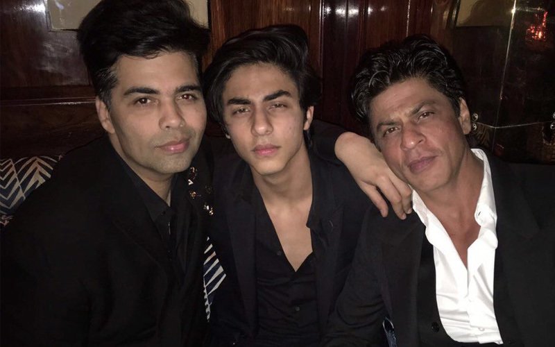 Check out SRK-Aryan celebrating KJo’s birthday
