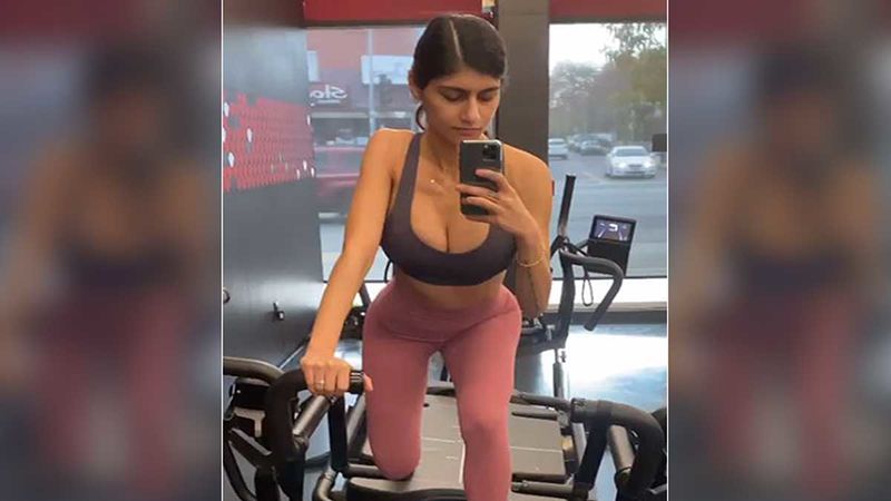 800px x 450px - Former Porn Star Mia Khalifa's Video Doing Flex Workout Will Make ...