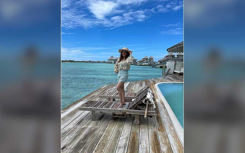 Madhuri Dixit Jets Off To The Maldives Amidst COVID-19 Outbreak On Sets Of Dance Deewane 3; Shares A Blissful Photo