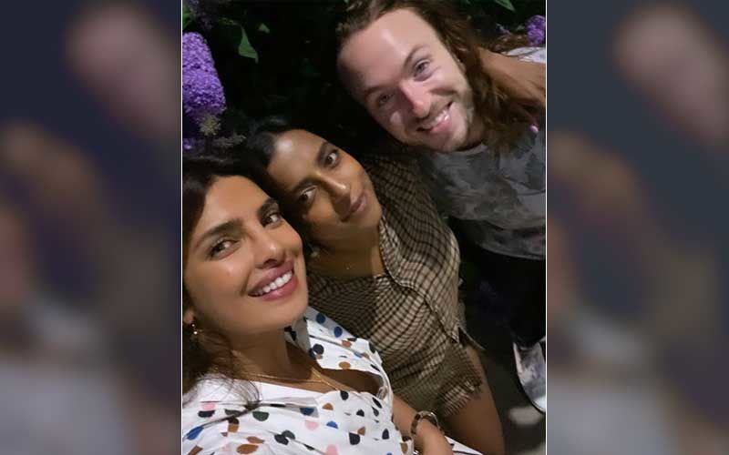 Priyanka Chopra Jonas Exudes Grace In A Flowy Polka Dot Dress; Poses For A Cute Selfie With Friends