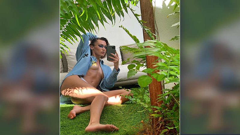 Bella Hadid’s Semi-Nude Picture Flaunting Her Hot-Bod On Grass Is Setting The Screen Ablaze