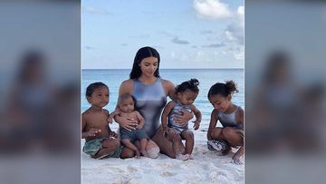 Kim Kardashian Reveals She Goes To Bed At The Same Time As Her Four Kids