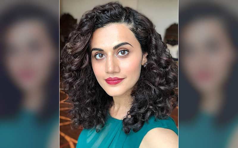 Taapsee Pannu Takes A Jibe At News Channels For Holding The ‘Entertainment Fort’ During Lockdown; Has A Special Request As Theatres Might Be Allowed To Open