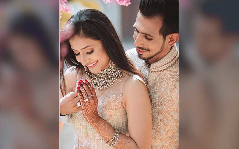 NewlyWed Yuzvendra Chahal Shares UNSEEN Photos With Wife Dhanashree Verma From His Engagement Day; We Cannot Get Our Eyes Off The Big Diamond Ring