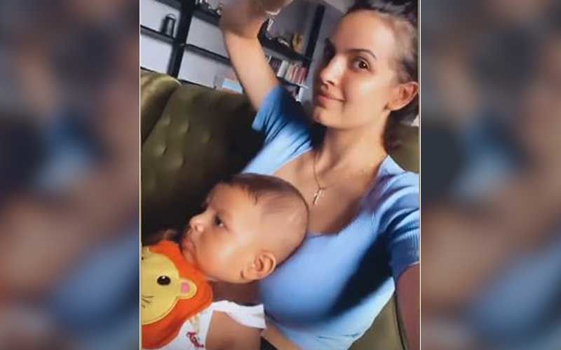 Natasa Stankovic And Son Agastya Are Eagerly Waiting For Hardik Pandya; Cricketer’s Wife Shares A Cutesy Video With Her Baby Boy-WATCH
