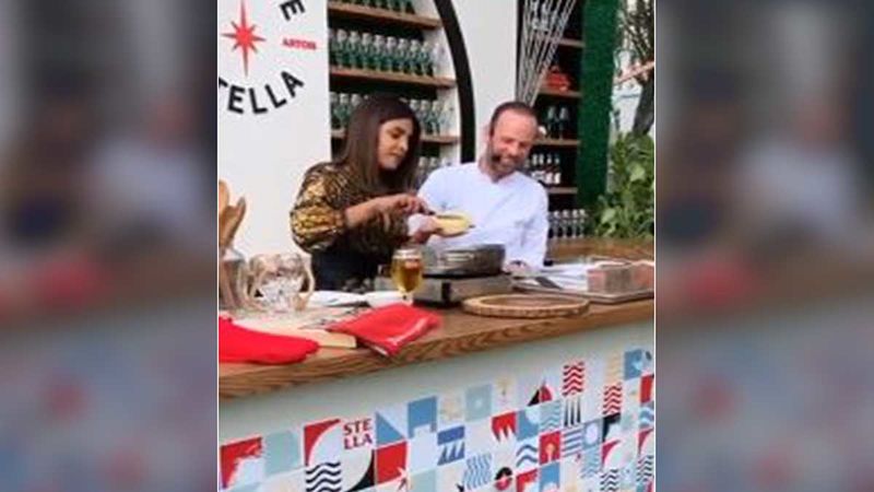 Priyanka Chopra Flaunts Cooking Skills During Super Bowl Event, Calls Smearing Butter On Pancakes A ‘Big Step’