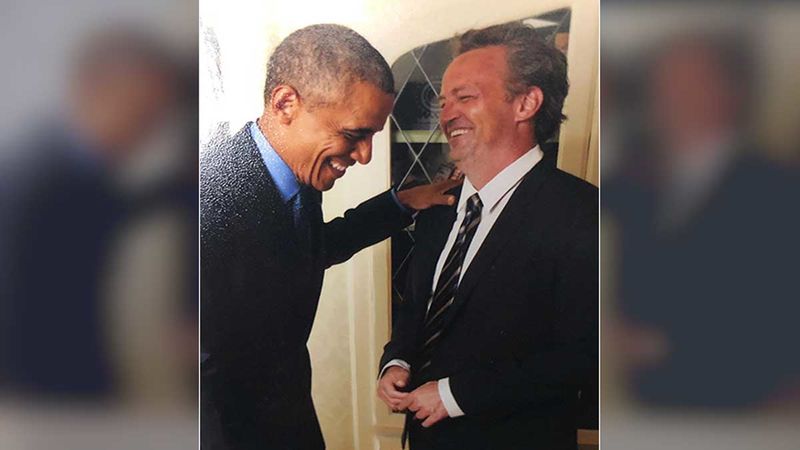 Friends Star Matthew Perry Shares A ‘Laughing’ Picture With Barack Obama; We Wonder What The Joke Is?