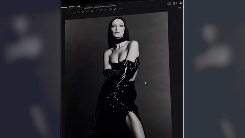 Bella Hadid Shares A Super Sexy Topless BTS Video From Her Shoot; Looks Like An Ultimate Leather Queen