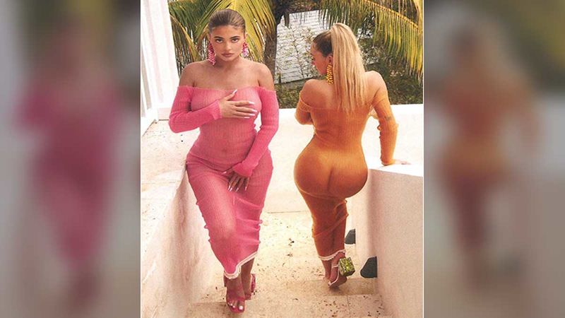 Kylie Jenner Sparks Breast Implant Rumours After Posting Pics In A Bikini  That Can Barely Contain Her Ample Assets