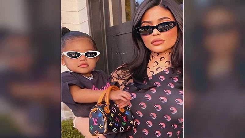 Kylie Jenner And Daughter Stormi Webster Flaunt Their Stay Home Sunglasses; The Girls Give Away Some Cool Chick Vibes