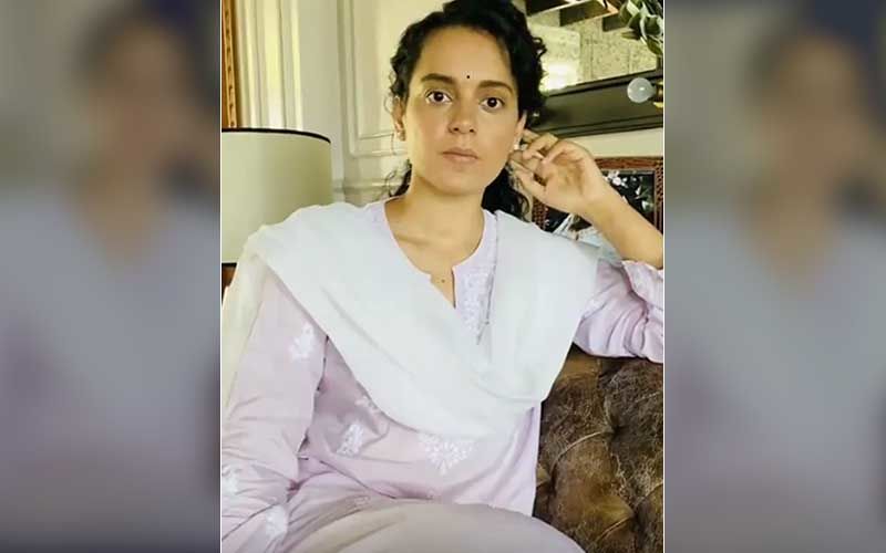 Kangana Ranaut Says 'GO ON' To BMC As Demolition Threat Lingers; Actress Shares Pics Of BMC Notice As They File Caveat Against Her