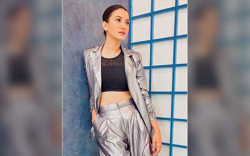 Gauahar Khan Bedazzles In A Metallic Pantsuit For Tandav’s Launch Night; Here's How Much The Outfit Costs