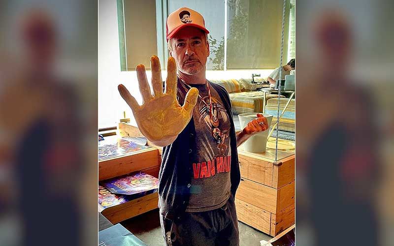 Robert Downey Jr Shares A Pic Of Young Fan Dressed In A Cardboard Iron Man Suit; Tells Him ‘You Are Iron Man’