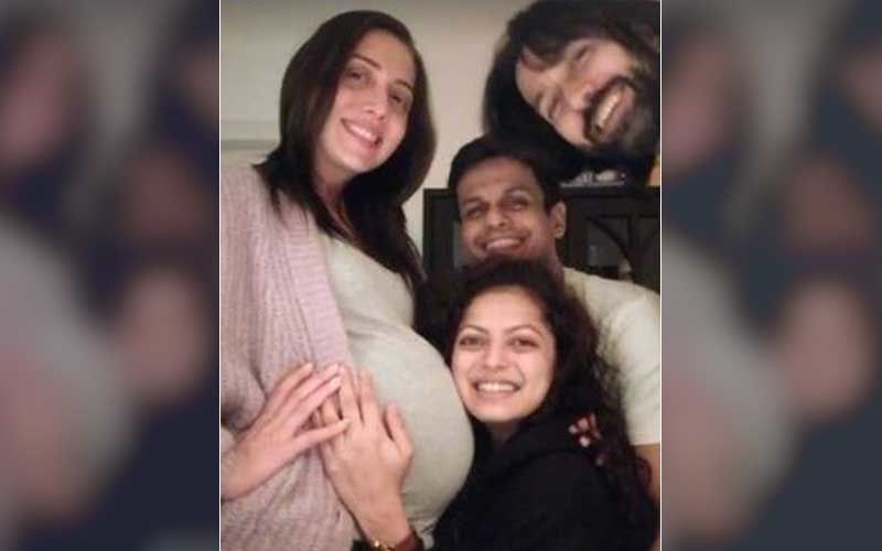 Drashti Dhami Rings In Her Advance Birthday Celebrations With Soon-To-Be Parents Nakuul Mehta And Jankee; Shares Adorable Pics From The Bash