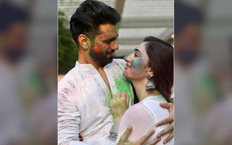 Holi 2021: Rahul Vaidya Shares Mushy Pics With GF Disha Parmar; Bigg Boss 14 Runner-Up Wishes Fans And Wants Them To Eat Mithai