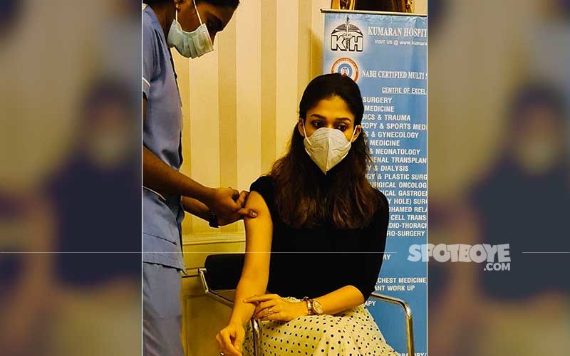 Nayanthara Receives COVID-19 Vaccination In Chennai; Pic Sparks Meme Fest, Netizens Ask ‘Where Is The Vaccine?’