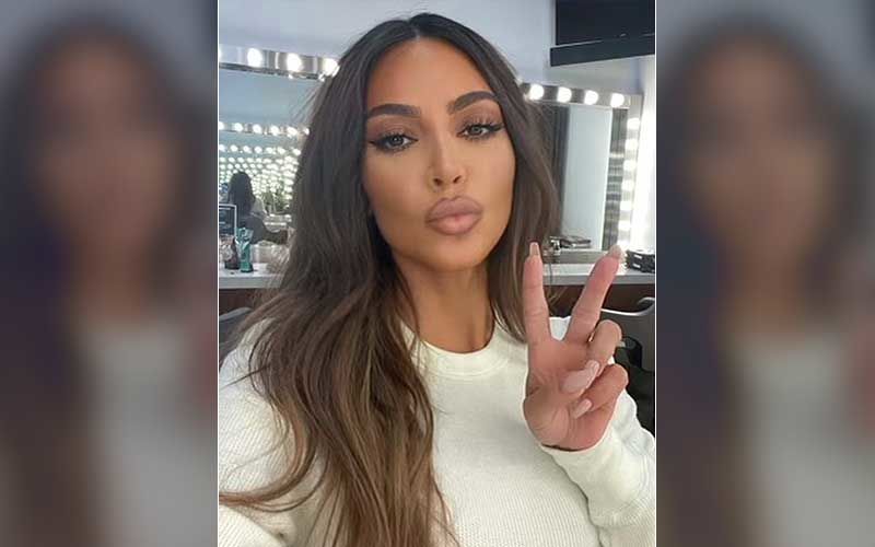 Kim Kardashian Faces The Wrath Of Netizens For Wearing 'Om' Shaped Earrings During Latest Photoshoot - Pics Inside