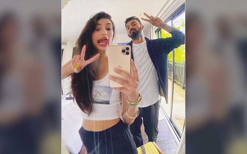 KL Rahul Drops An Adorable Pic Of A Lady Pulling His Ear; Fans Comment, ‘Athiya Shetty That’s Your Cute Hand’