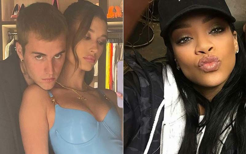 Rihanna And Hailey Bieber Just Had A Matching Style Moment