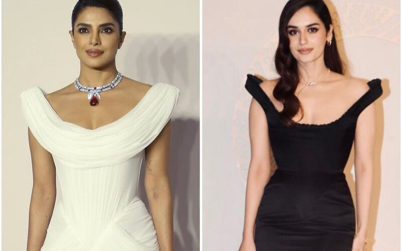 Two Miss World Winners, One Unforgettable Evening: Global Icon Priyanka Chopra And Manushi Chhillar Exchange Pleasantries!