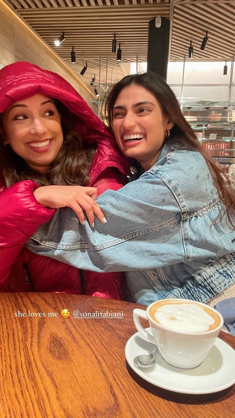 Athiya Shettys Instagram stories