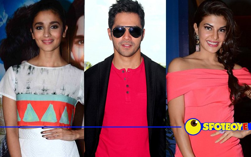 Alia bonds with Varun & Jacqueline over lunch