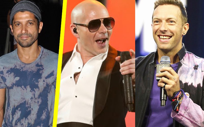Farhan Akhtar Alongside Pitbull and Coldplay?