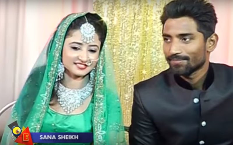 Watch Sana-Aijaz speak after marriage!