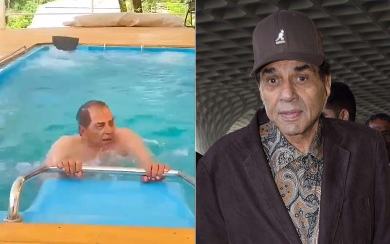 Dharmendra Gives A Glimpse Of His Personal Pool At Farmhouse; Reveals He Has Started Water Aerobics Along With Yoga And Light Exercise