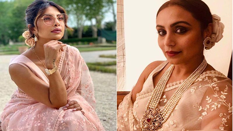 Fashion Face-Off: Who Wore The Sabyasachi Sheer Saree Better- Priyanka Chopra Or Rani Mukerji?