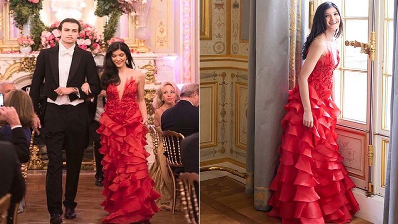 Shanaya Kapoor Makes Her Le Ball Debut In Paris, Shares Her First Dance With Father Sanjay Kapoor- Video And Pictures Inside