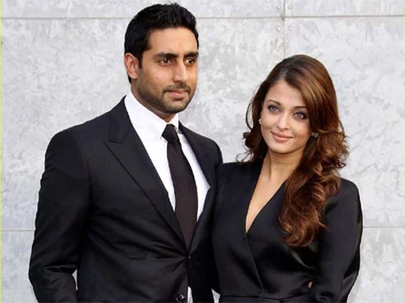 Aishwarya Rai Bachchan with Abhishek Bachchan