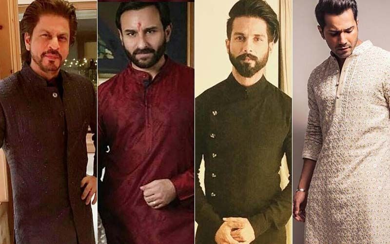 Bakra Eid 2019: Men, Take Ethnic Outfit Inspiration From Shah Rukh Khan, Saif Ali Khan, Shahid Kapoor, Varun Dhawan This Eid