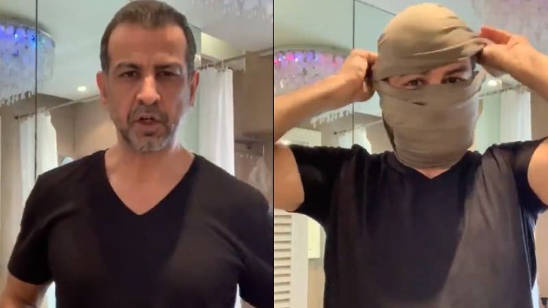 Ronit Roy AKA Mihir Virani Says 'Tension Nahi Leneka' As He Aces The Mask Game With Just A T-Shirt