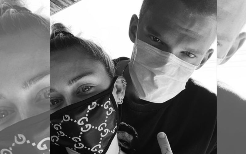 Miley Cyrus Steps Out Wearing A Gucci Mask For A Coffee Date With BF Cody Simpson; Someone's A Brand Freak, Huh?