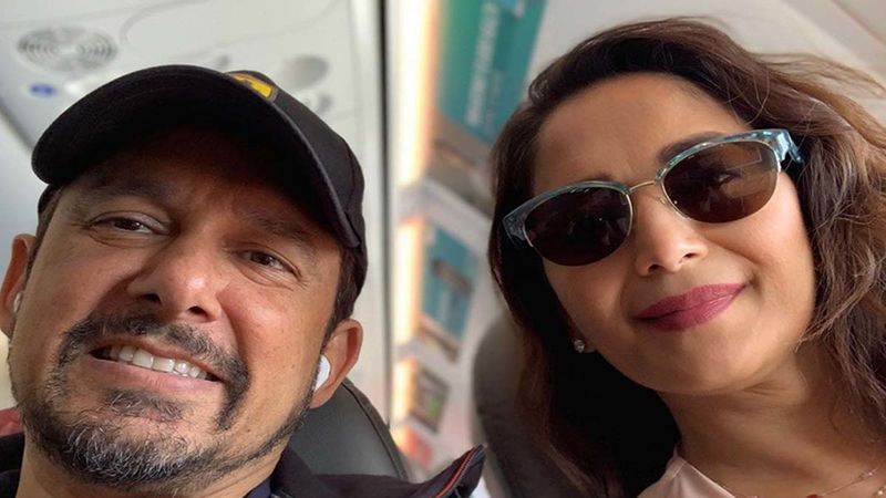 Madhuri Dixit And Hubby Take The TikTok Accent Challenge; Dhak Dhak Girl Gets Trolled For Her Americanized Pronounciations