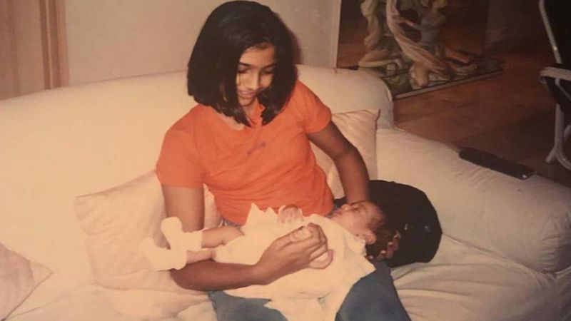 Birthday Girl Sonam Kapoor Holds A Tiny Janhvi Kapoor AKA 'Baby Jannu' In Her Arms In This Throwback Gem