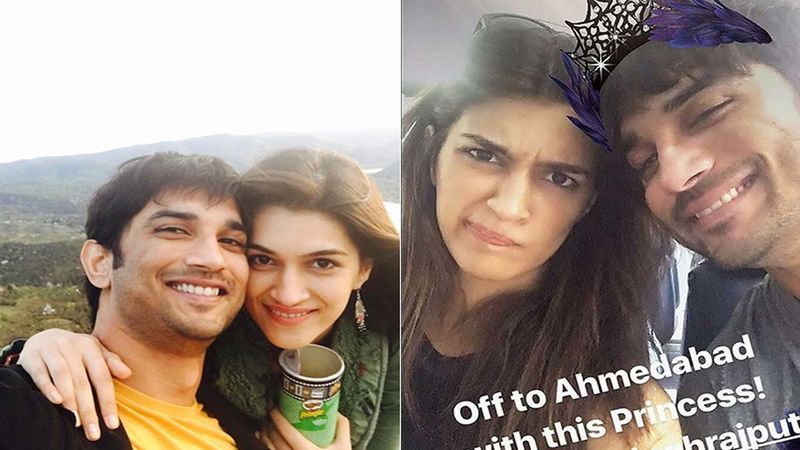 Kriti Sanon Shares A Goofy Picture Of Late Sushant Singh Rajput As 'Princess'; Don't Miss This Happy Moment