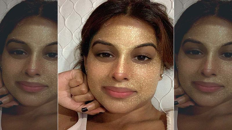 Naagin 4 Actress Nia Sharma Gets Ready To Meet Her Bae, Pampers Herself With A Gold Face Mask