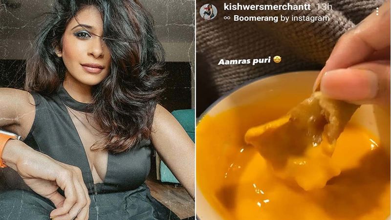 Pregnant Kishwer Merchant Attends To Her Food Cravings, Relishes Aamras Puri; It Looks DELICIOUS
