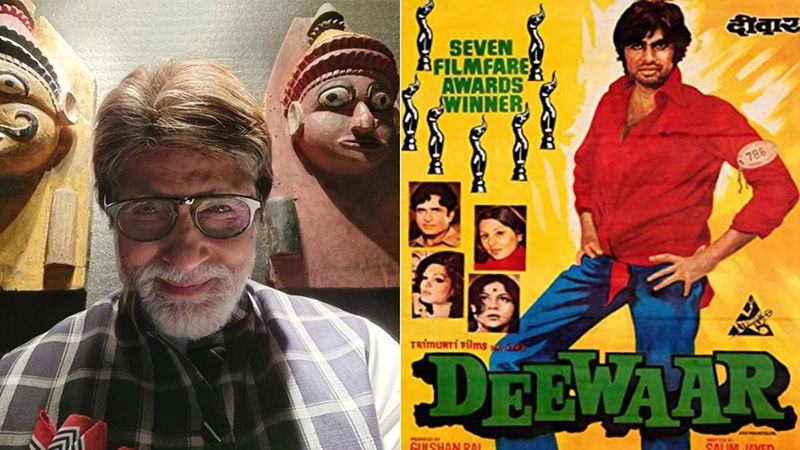 Amitabh Bachchan’s Knotted Shirt In Film Deewar Was A Tailoring Error; Superstar Reveals In Latest Post
